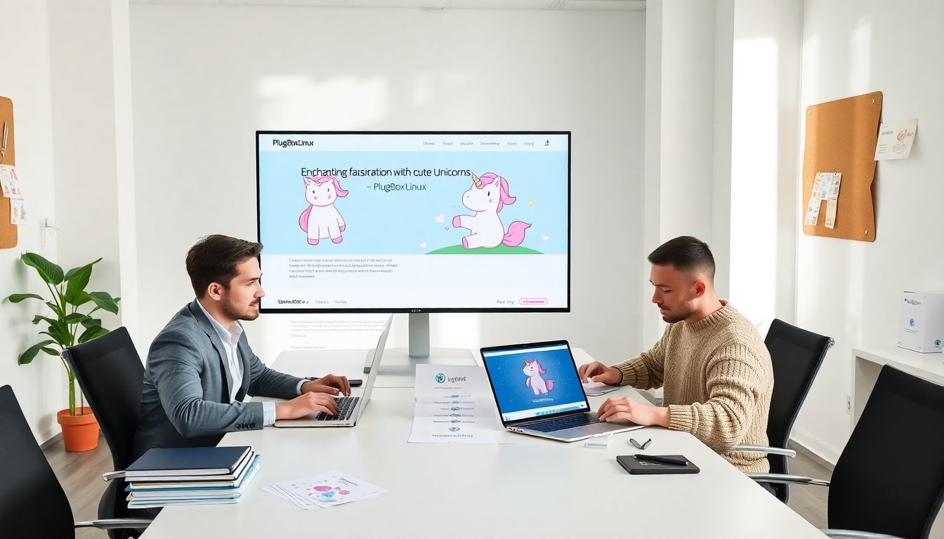 enchanting fascination with cute unicorns plugboxlinux